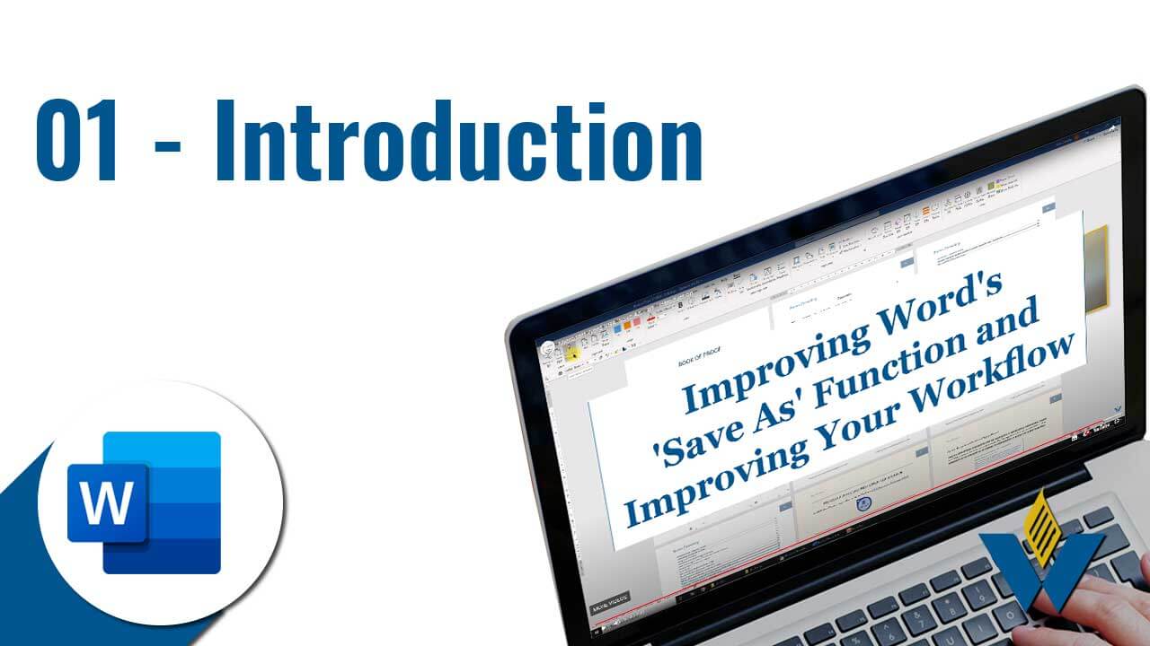 01 - Microsoft Word Save As Functionality - Introduction